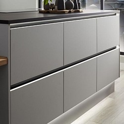 Handles less kitchens